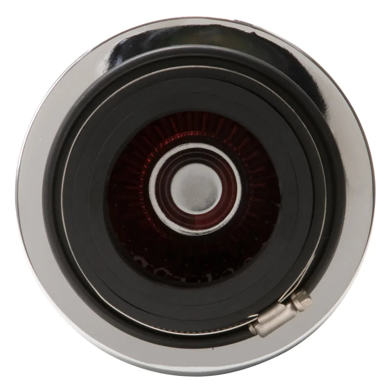 Edelbrock Air Filter Pro-Flo Series Conical 10In Tall Red/Chrome - Additional View 5