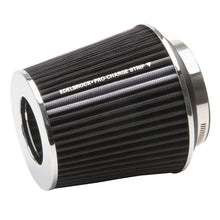 Load image into Gallery viewer, Edelbrock Air Filter Pro-Flo Series Conical 6.7In Tall Black/Chrome - Main Product View