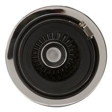 Load image into Gallery viewer, Edelbrock Air Filter Pro-Flo Series Conical 6.7In Tall Black/Chrome - Back View