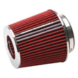 Load image into Gallery viewer, Edelbrock Air Filter Pro-Flo Series Conical 6.7In Tall Red/Chrome - Main Product View