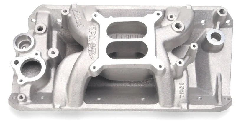 Edelbrock Air Gap Manifold fits 1970-1983 American Motors / Bricklin / Jeep - Main Product View