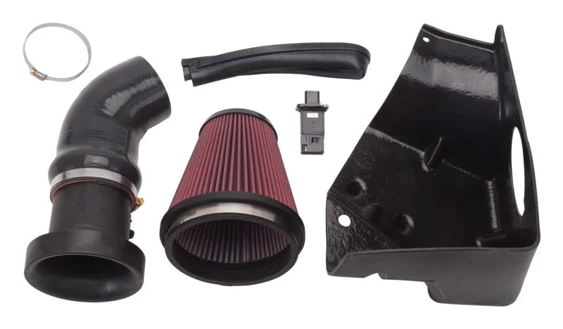 Edelbrock Air Intake Competition E-Force Supercharged fits 2005-2009 Ford Mustang GT - Side View
