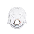 Load image into Gallery viewer, Edelbrock B/B Front Cover fits 1968-1989 Chevrolet / GMC - Installation View
