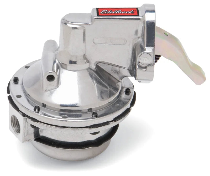 Edelbrock B/B Hi-Flow Fuel Pump fits 1968-1989 Chevrolet / GMC - Side View