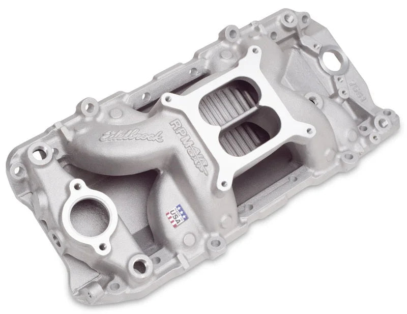 Edelbrock B/B O-Port RPM Air-Gap Manifold fits 1968-1989 Chevrolet / GMC - Main Product View