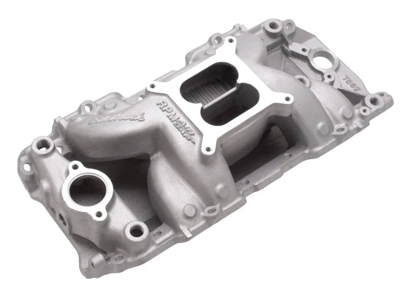 Edelbrock B/B Rect Port RPM Air-Gap Manifold fits 1968-1990 Avanti / Chevrolet / GMC - Additional View 6