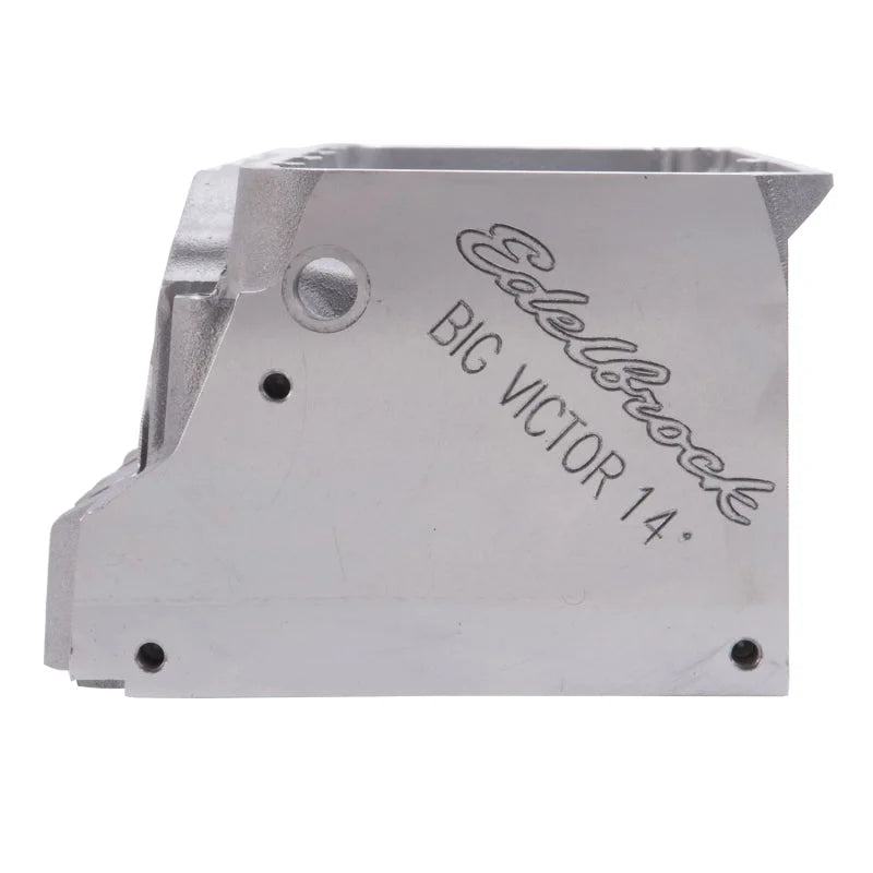 Edelbrock Big Victor Pro-Port Raw Cylinder Head - Installation View