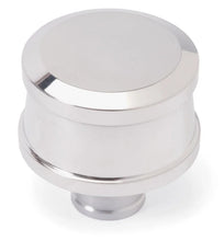 Load image into Gallery viewer, Edelbrock Billet Aluminum Breather w/ Polished Finish - Side View