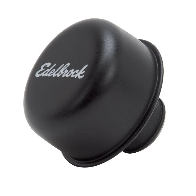 Edelbrock Black Steel Breather - Main Product View