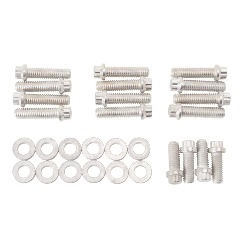 Edelbrock Bolt Kit Intake Manifold Inwin Series fits Chevrolet 348 / 409 - Side View