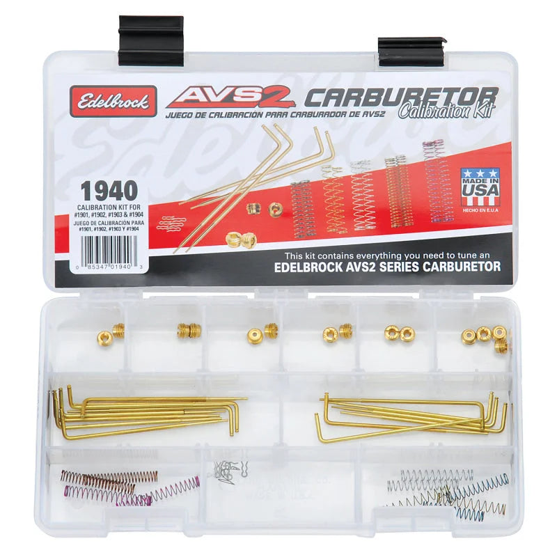 Edelbrock Calibration Kit 1901 / 1902 / 1903 / 1904 - Side View