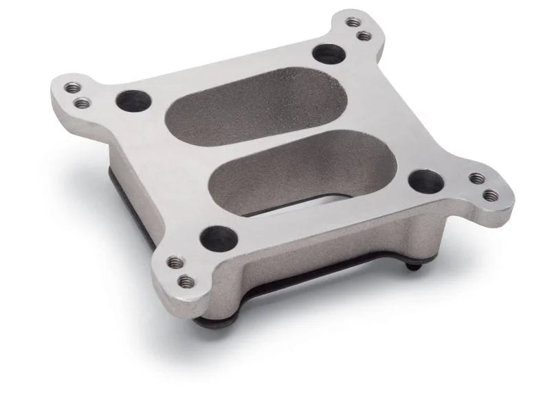Edelbrock Carb Adapter Allows Rochester 4 Jet to Square-Bore fits 1949-1953 Ford - Installation View