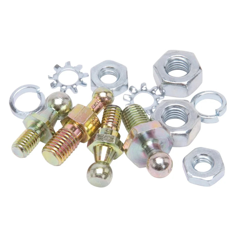 Edelbrock Carb Throttle Ball Assortment Holley Service Parts Pack of 4 - Side View