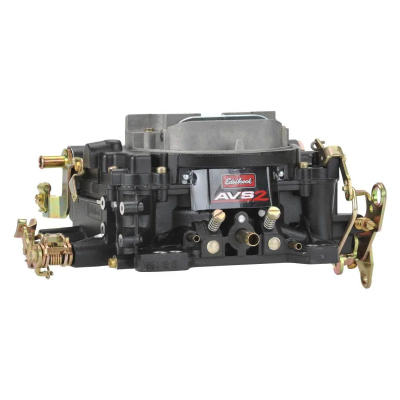 Edelbrock Carburetor AVS2 Series 650 CFM Manual Choke Black Powder Coated (Non-EGR) fits 1972-1981 American Motors / Avant...