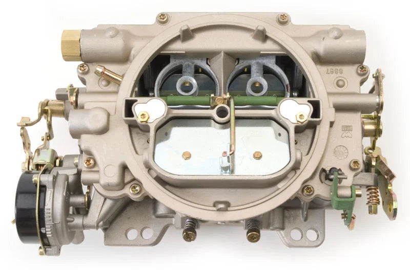 Edelbrock Carburetor Marine 4-Barrel 600 CFM Electric Choke - Installation View