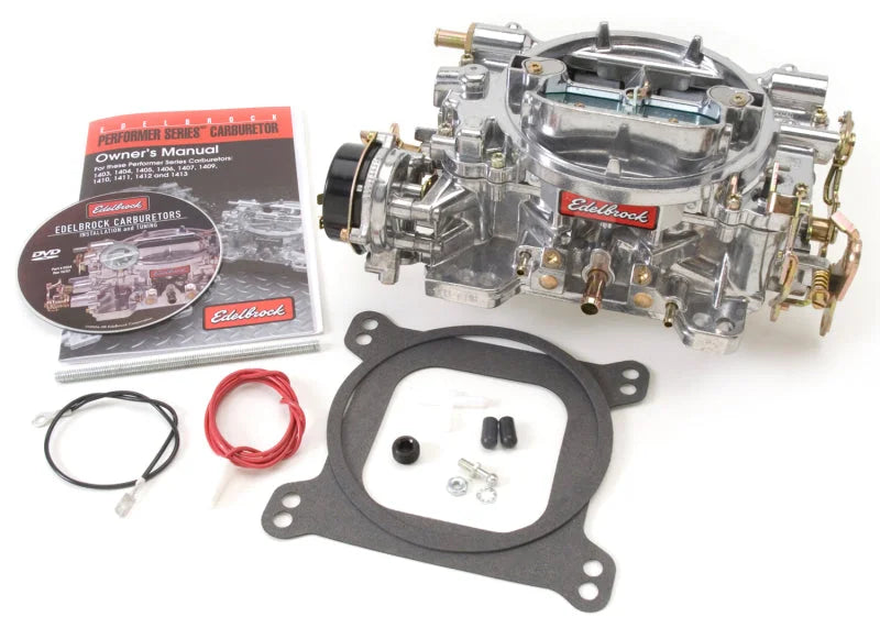 Edelbrock Carburetor Performer Series 4-Barrel 750 CFM Electric Choke Satin Finish fits 1980-1989 Avanti / Buick / Cadilla...