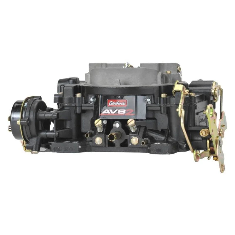Edelbrock Carburetor Thunder AVS2 Series 650 CFM Electric Choke Black Powder Coated (Non-EGR) fits 1972-1981 American Moto...