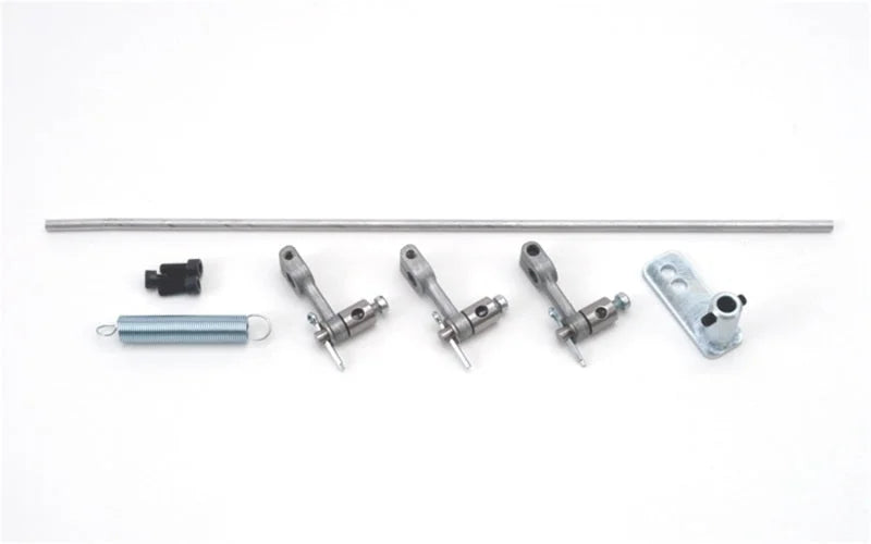 Edelbrock Carburetor Two-Barrel Non-Progressive Throttle Linkage Kit 3X2 - Side View