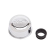 Load image into Gallery viewer, Edelbrock Chrome Breather and Grommet - Side View