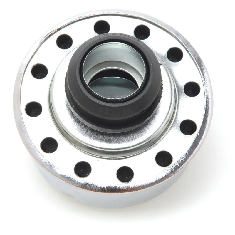 Edelbrock Chrome Breather and Grommet - Back View