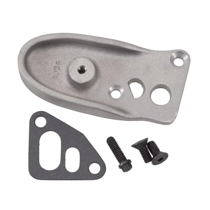 Edelbrock Clamp Style EGR Adapter fits 1973-1974 Avanti / Checker / Chevrolet and more - Side View