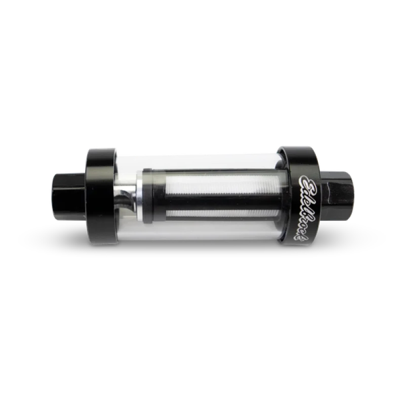 Edelbrock Clear View Fuel Filter - Universal - Detail View