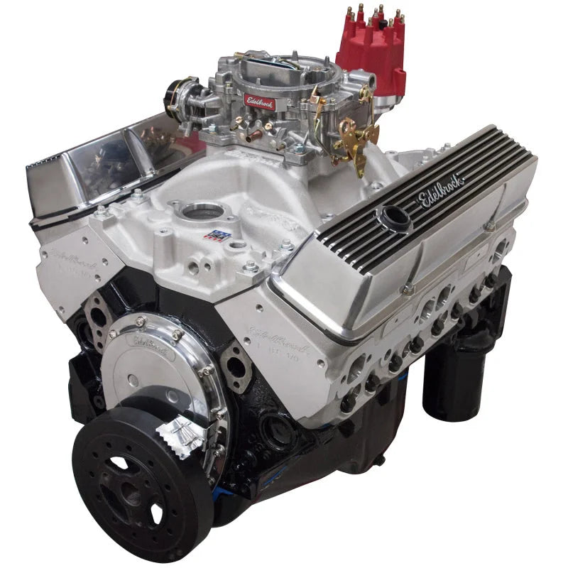Edelbrock Crate Engine Edelbrock 9.0.1 Performer E-Tec No Water Pump As Cast 46400 - Additional View 5