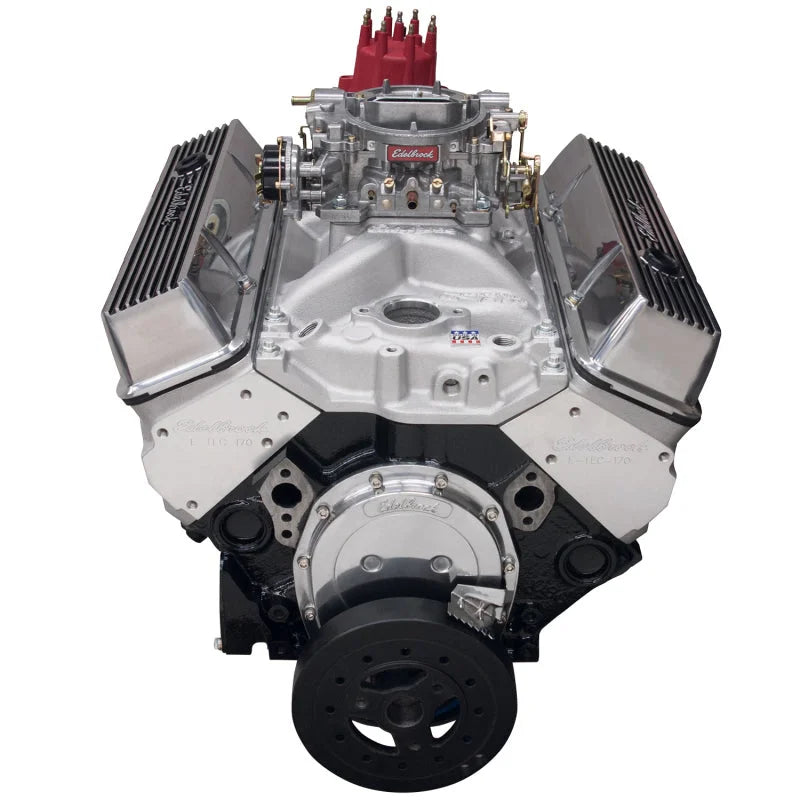 Edelbrock Crate Engine Edelbrock 9.0.1 Performer E-Tec No Water Pump As Cast 46400 - Additional View 7