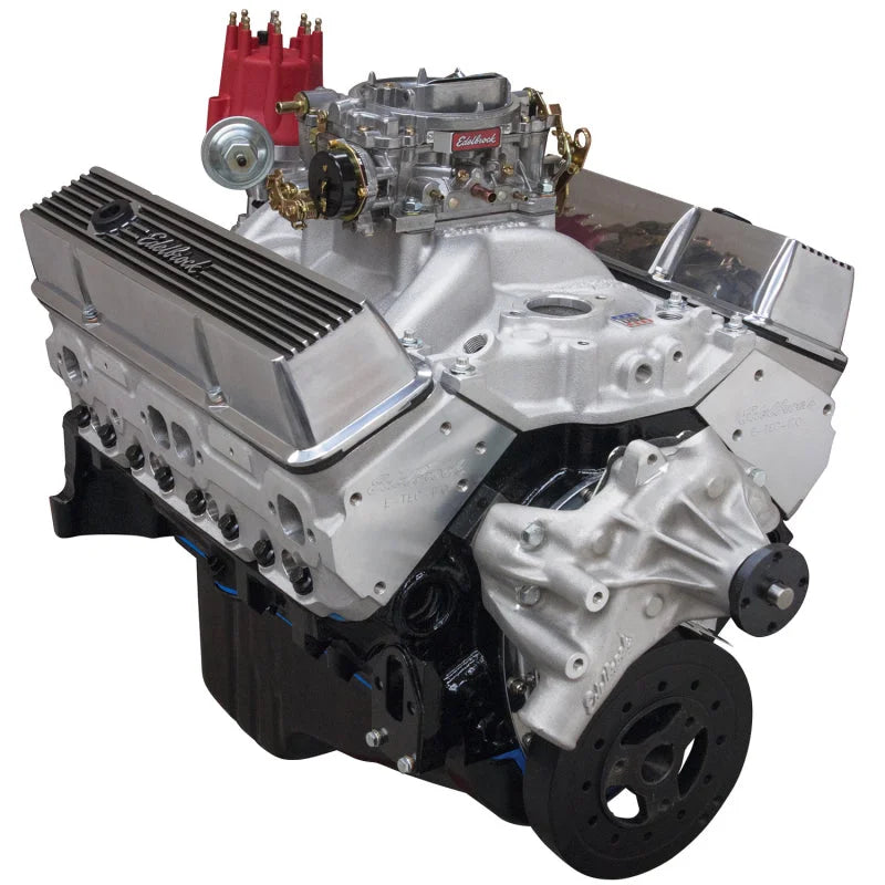 Edelbrock Crate Engine Edelbrock 9.0.1 Performer E-Tec w/ Long Water Pump As Cast 46420 - Main Product View