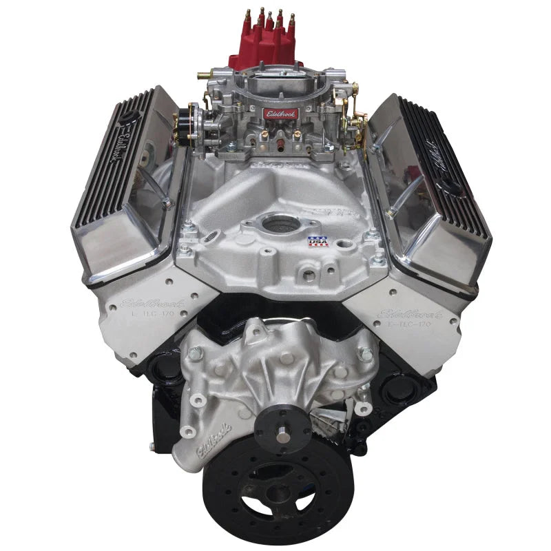 Edelbrock Crate Engine Edelbrock 9.0.1 Performer E-Tec w/ Long Water Pump As Cast 46420 - Additional View 5