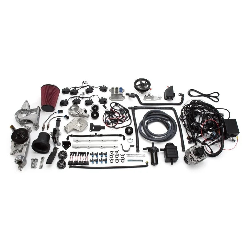 Edelbrock Crate Engine Eforce Supercharged w/ Complete EFI And Accessories 46760 fits LS 416ci - Main Product View