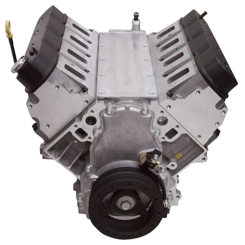 Edelbrock Crate Engine Long Block Only 46720 fits LS3 - Side View