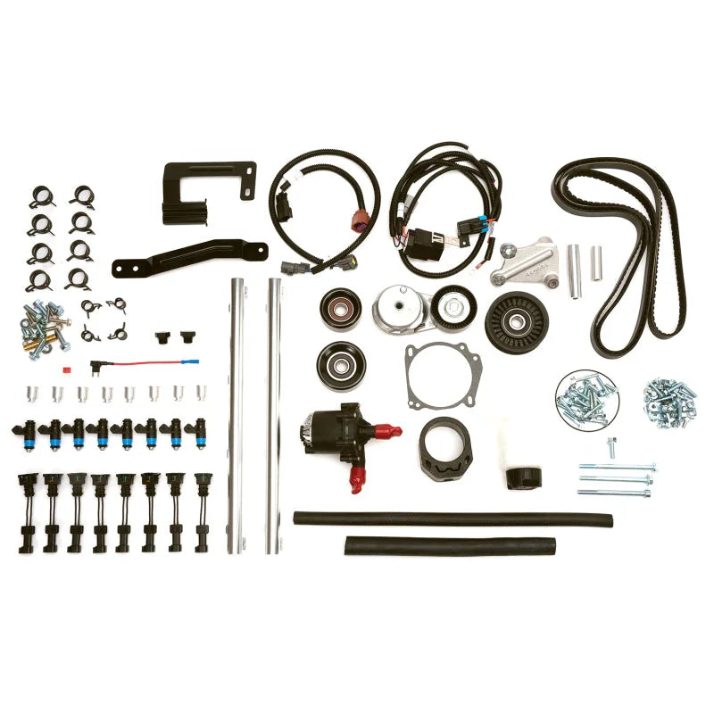 Edelbrock Crate Engine Supercharged w/ Electronics 46127 fits GEN III Hemi 426ci - Installation View