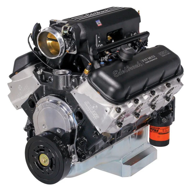 Edelbrock Crate Engine/Musi 555 Pro-Flo 4 XT EFI fits Chevrolet Big-Block - Installation View