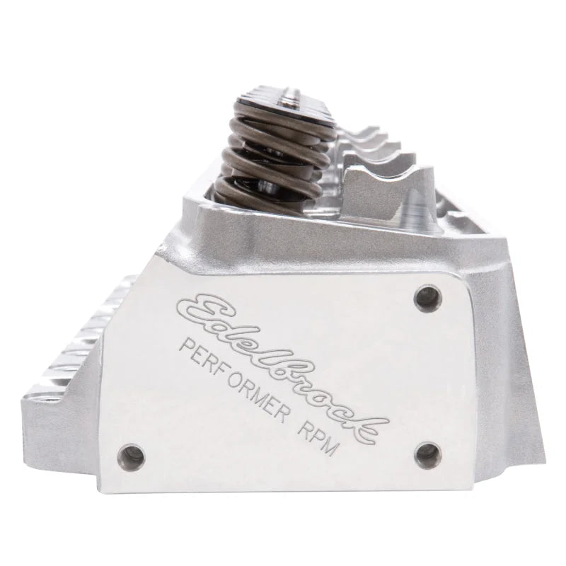 Edelbrock Cylinder Head BB Chrysler Performer RPM 440Ci 88cc Chamber for Hydraulic Roller Cam - Back View