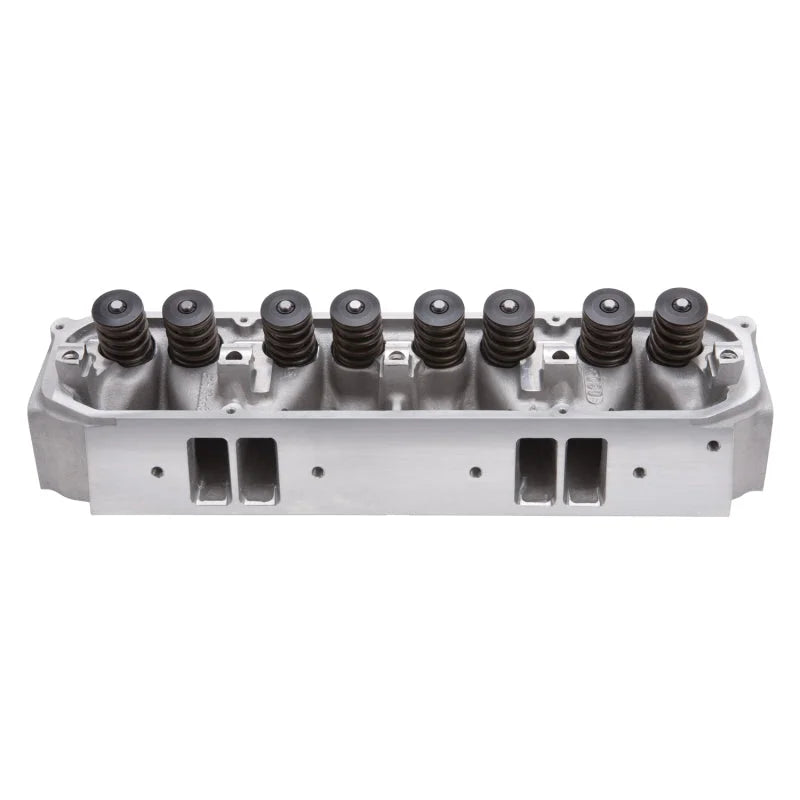 Edelbrock Cylinder Head BB Chrysler Performer RPM 75cc Chamber for Hydraulic Flat Tappet Cam - Back View