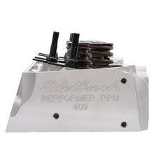 Load image into Gallery viewer, Edelbrock Cylinder Head BBC Performer RPM 348/409Ci for Hydraulic Roller Cam Complete - Side View