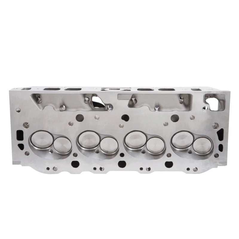 Edelbrock Cylinder Head BBC Performer RPM Oval Port 100cc Complete Single w/ Springs - Side View