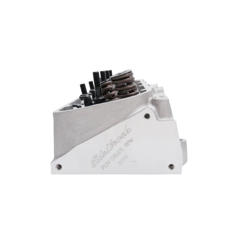 Edelbrock Cylinder Head BBC Performer RPM Rectangle Port for Hydraulic Roller Cam Complete (Ea) - Installation View