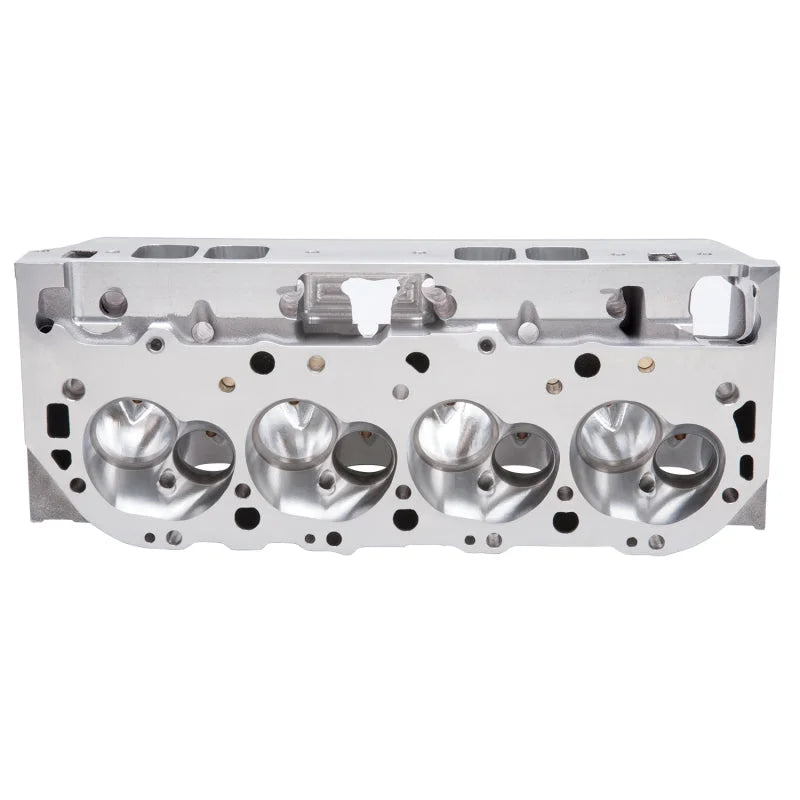 Edelbrock Cylinder Head BBC Pro-Port Victor High Port Conventional Dr-17 Hip Pro-Port Raw - Installation View