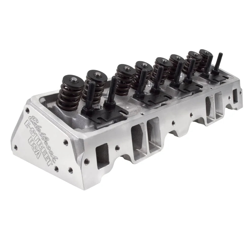 Edelbrock Cylinder Head E-Street SB Chevrolet 64cc (Complete Pair) - Additional View 6