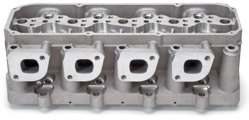 Edelbrock Cylinder Head Ford Glidden Victor Sc-1 Bare Hipped - Back View