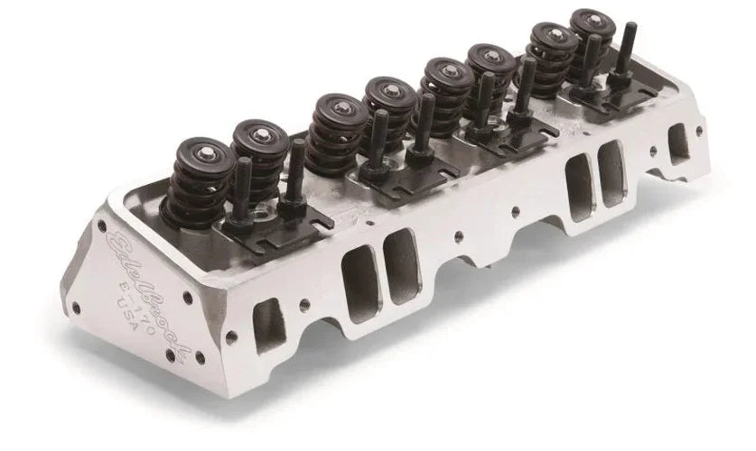 Edelbrock Cylinder Head SBC Performer RPM 23 Deg 170cc Intake 60cc Chamber Flat Tappet Cam Complete - Additional View 6