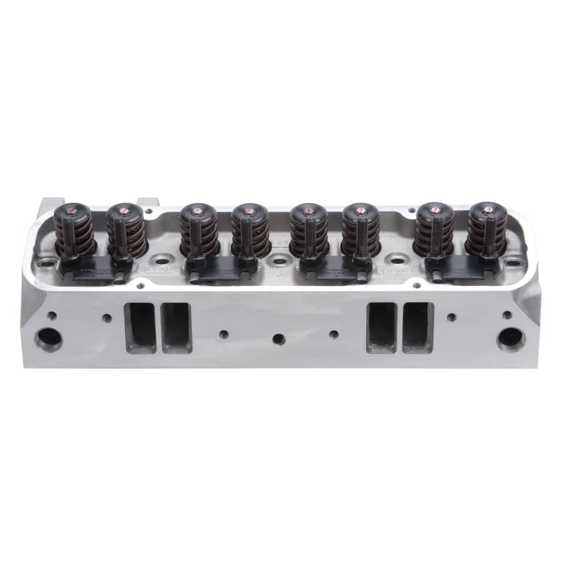 Edelbrock Cylinder Head Performer RPM CNC Pontiac 1962-1969 455 CI V8 87 cc Combustion Chamber - Side View