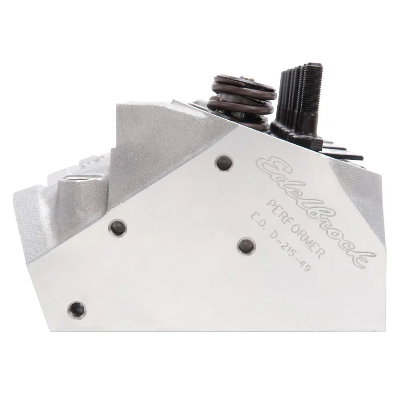 Edelbrock Cylinder Head Performer RPM CNC Pontiac 1962-1969 455 CI V8 87 cc Combustion Chamber - Installation View