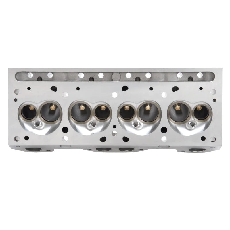 Edelbrock Cylinder Head Pontiac Performer RPM CNC Chamber 72cc Bare Single - Installation View