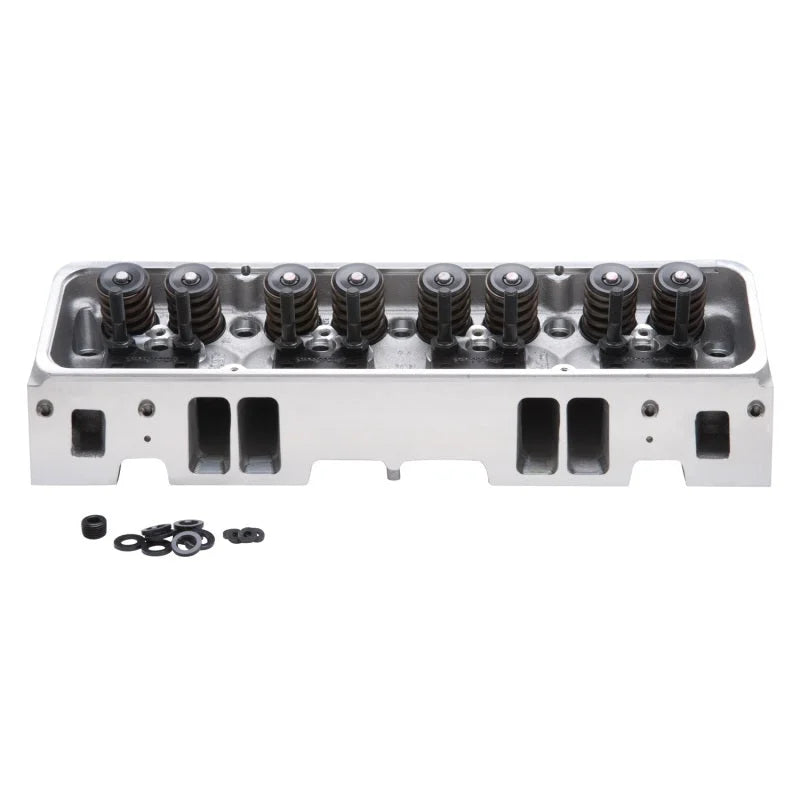 Edelbrock Cylinder Head SB Chevrolet Performer RPM E-Tec 170 for Hydraulic Roller Cam Complete (Ea) - Main Product View