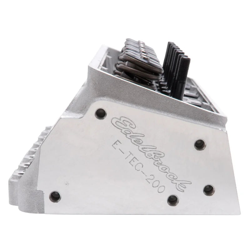Edelbrock Cylinder Head SB Chevrolet Performer RPM E-Tec 200 for Hydraulic Roller Cam Complete (Ea) - Additional View 5