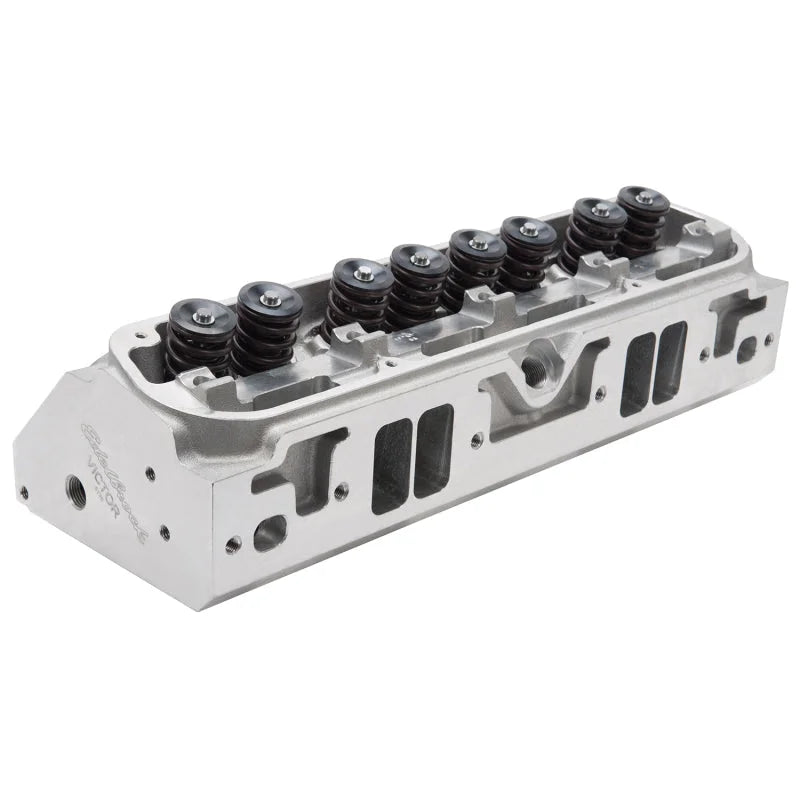Edelbrock Cylinder Head SB Chrysler Victor In-Line 16 Complete w/ Solid Roller Springs - Additional View 7