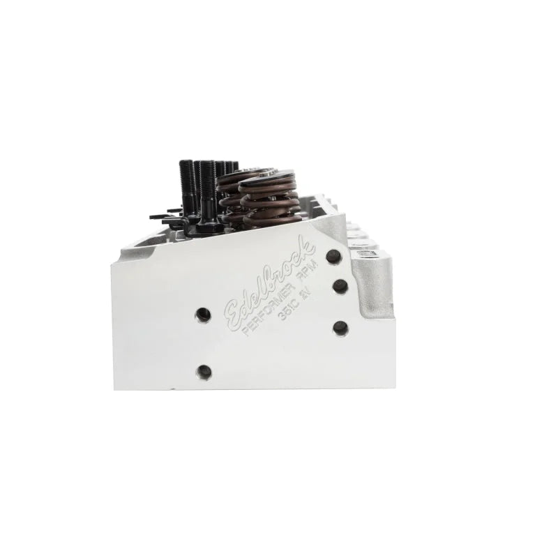 Edelbrock Cylinder Head SB Ford Perfomer RPM 351 Cleveland for Hydraulic Roller Cam Complete (Ea) - Back View